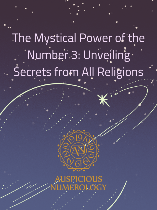 The Mystical Power of the Number 3