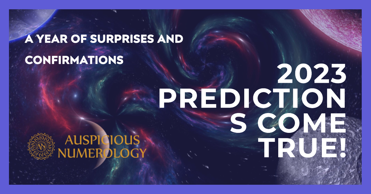 2023 Predictions Come True: A Year of Surprises and Confirmations!